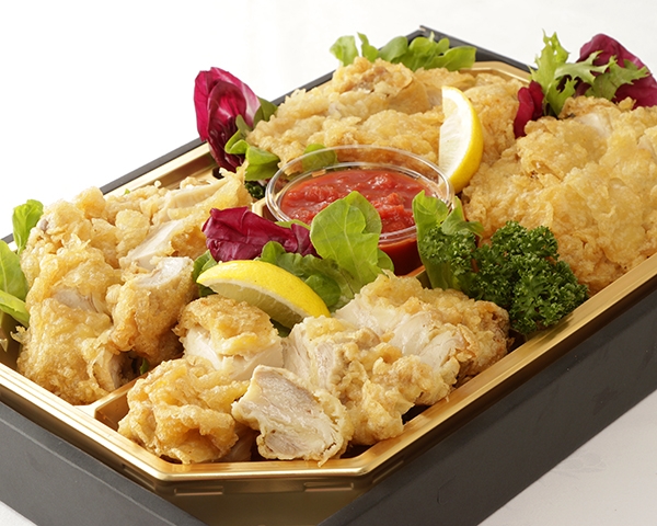 【HOT】若鶏の唐揚げ〜トマトあんかけ〜【要3日前予約】