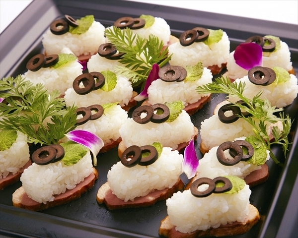 【当日】合鴨ローストの逆さSUSHI